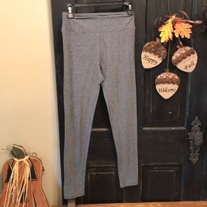 Lulu Toe Grey OS legging